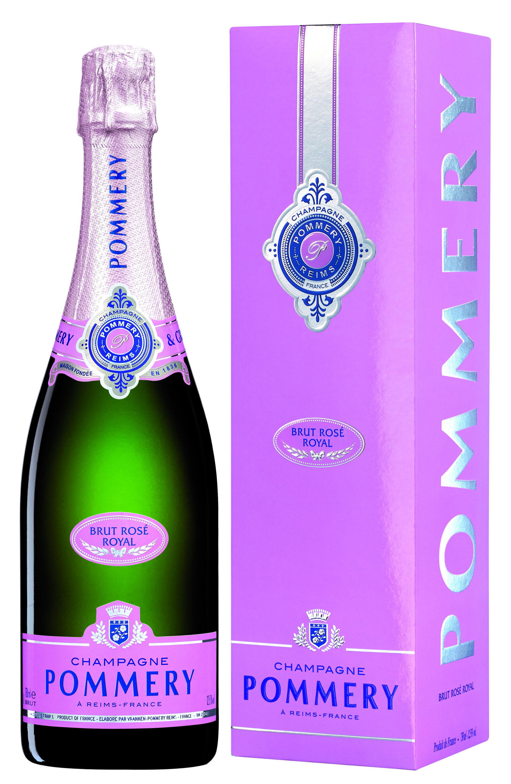 Champagne Pommery Brut Royal Rosè NV 75cl kinkekarp