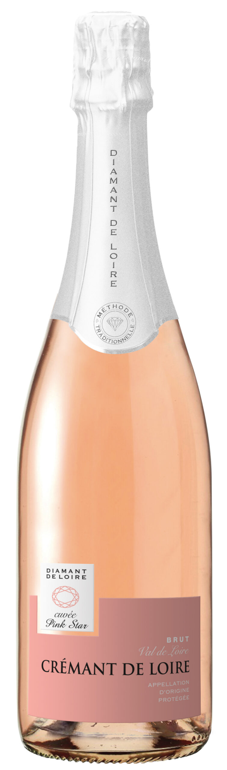 Diamant de Loire Crémant Rosé Brut 75cl