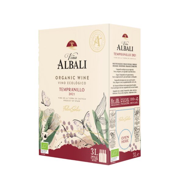 Vina Albali Tempranillo Tinto BIO 3L
