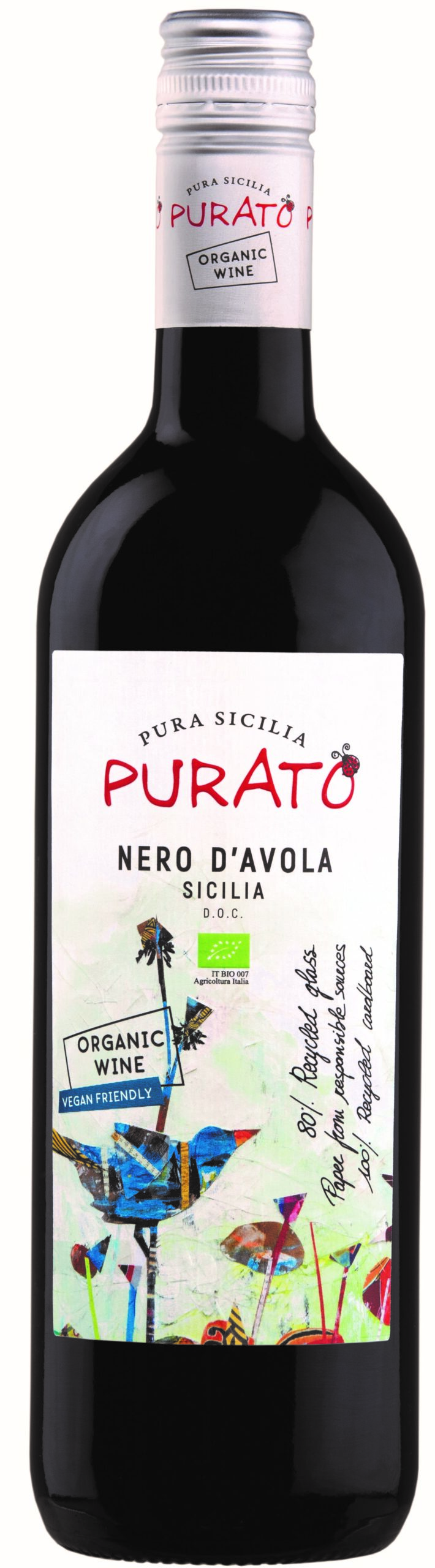 Purato Nero d’Avola 75cl BIO