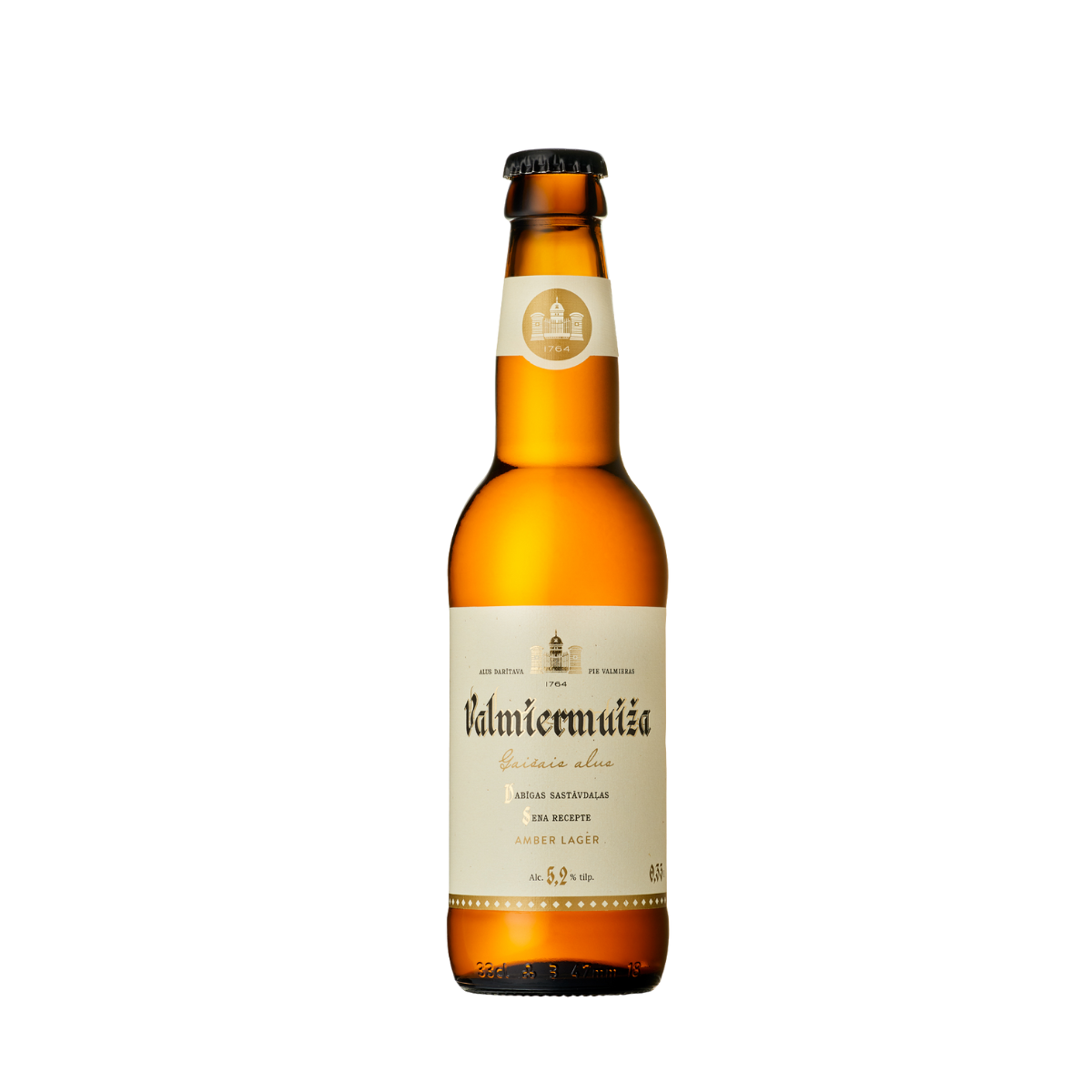 Valmiermuiža Baltic Amber Lager 5.2% 33cl
