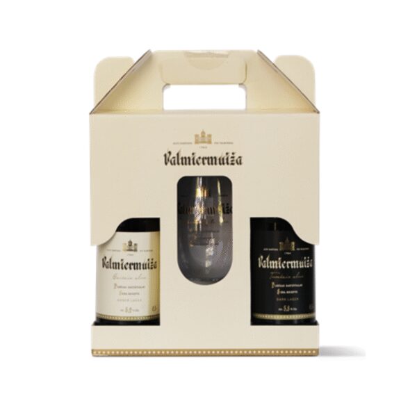 Valmiermuiža kinkepakk 2x50cl+klaas