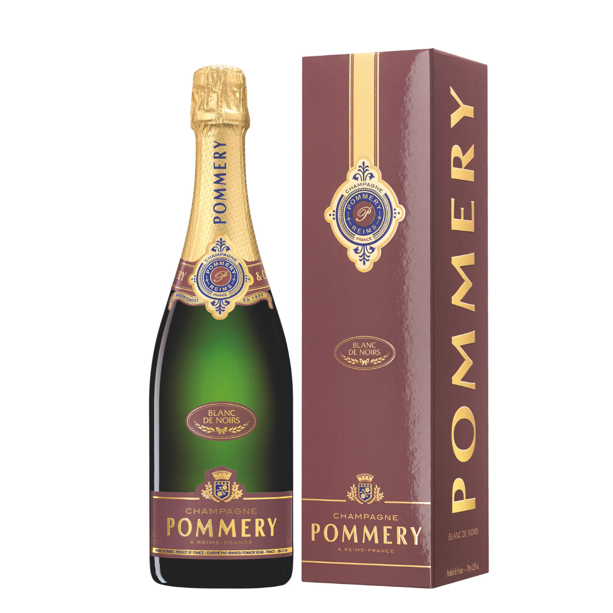 Champagne Pommery Apanage Blanc de Noirs NV 75cl kinkekarp