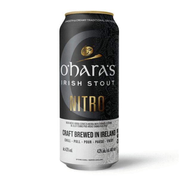 O'Hara's Nitro Irish Stout 4,3% 44cl CAN