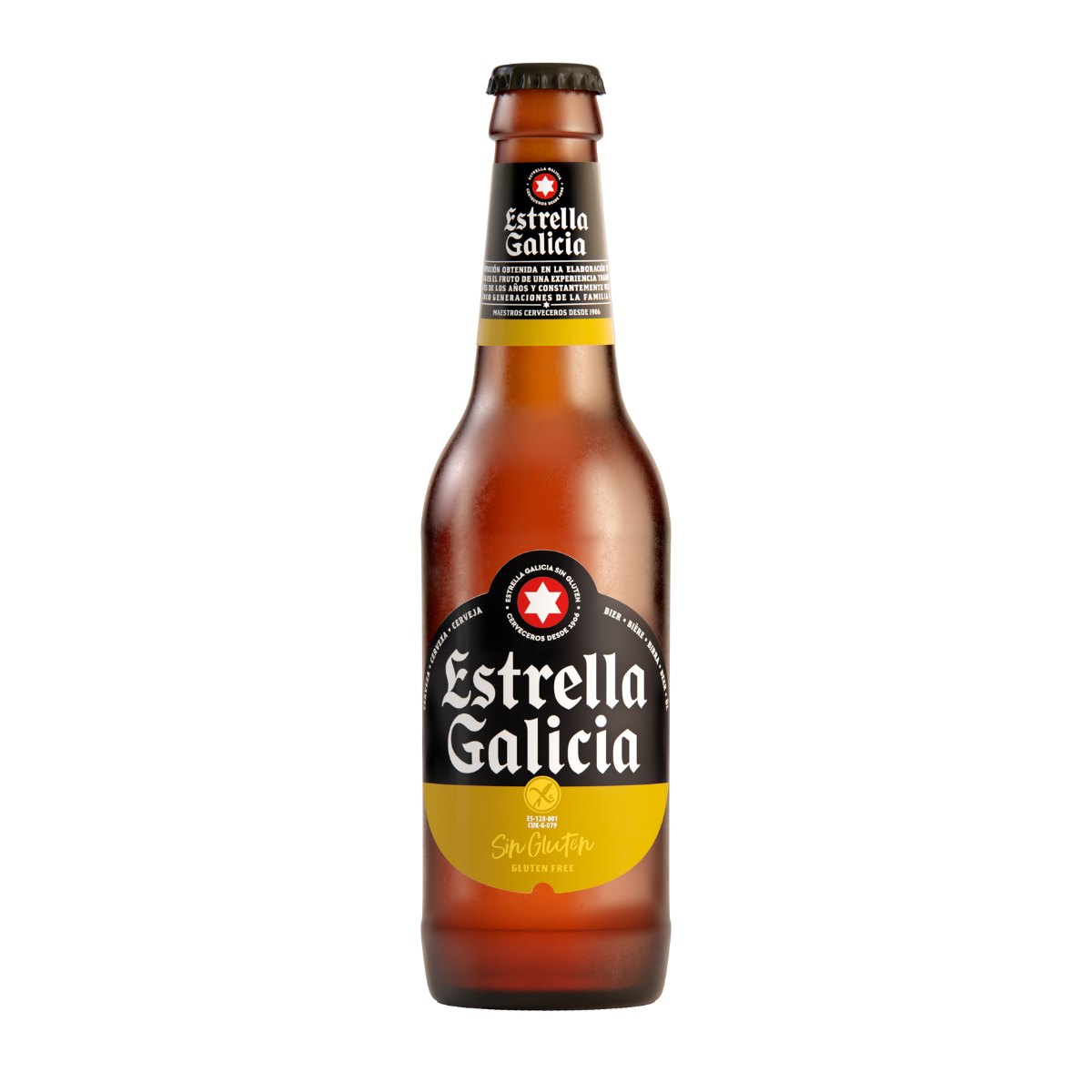 Estrella Galicia Gluten Free 5.5% 33cl
