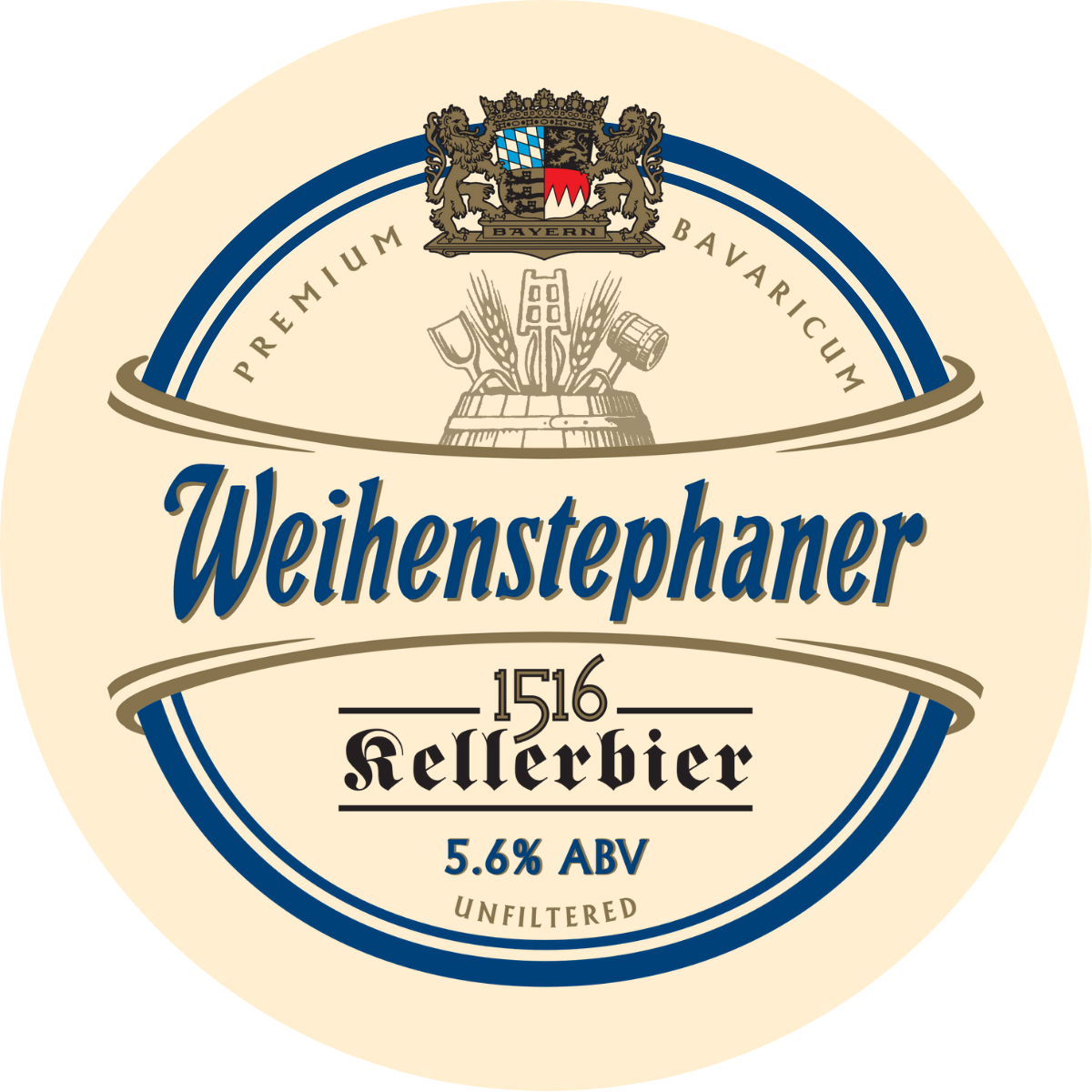 Weihenstephaner Kellerbier 1516 5,6% 3000cl KEG TAG